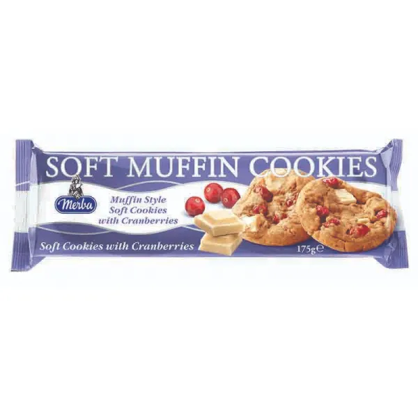 Merba Biscuiti 175g cu rachitele si ciocolata alba - image 1