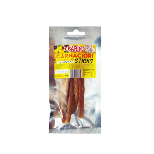 Barin Палочки сырые с чесноком 25г - image 1