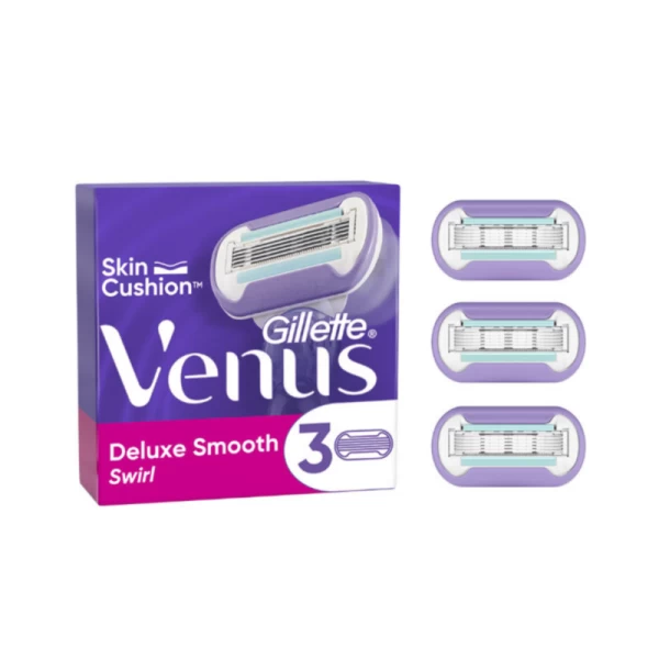 Gillette Rezerve aparat de ras Deluxe Smooth Swirl, Rez 3buc - image 2
