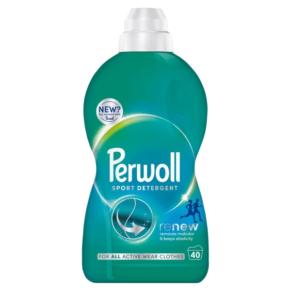 Perwoll Жидкий стиральный порошок Renew Sport, 40 стирок, 2000 мл - image 1
