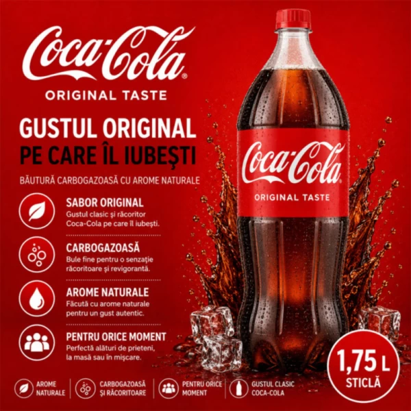 Газированный напиток Coca-Cola Original 1,75 л - image 2