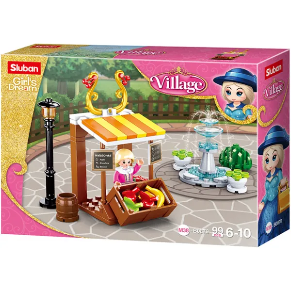 Constructor Sluban Girls Dream Magazin de fructe - image 1