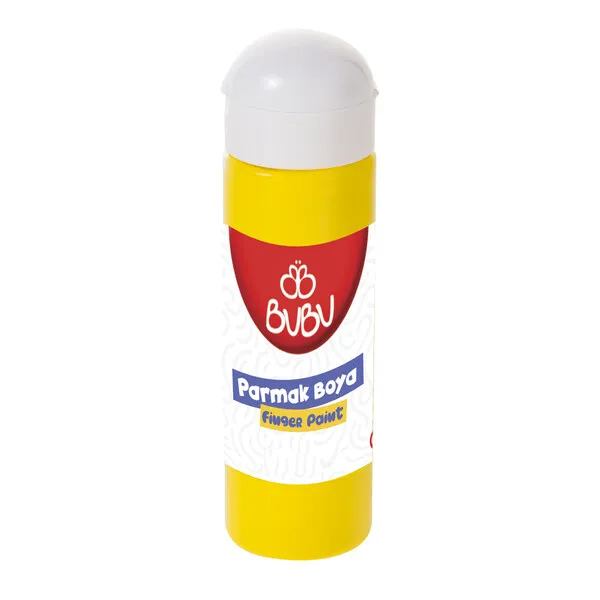 Vopsea galbena pentru pictura cu degetele, 250 ml - image 1