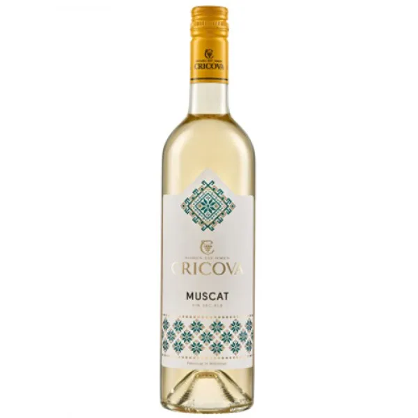 Cricova Vin alb sec Muscat National 0.75l - image 1