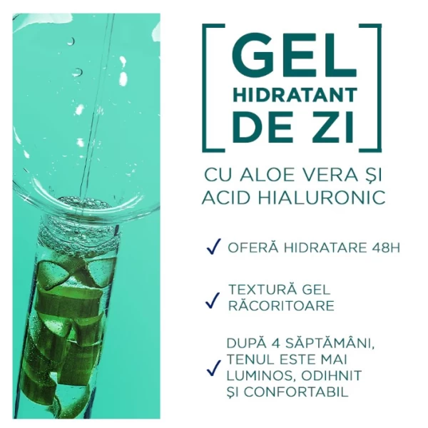 Garnier Gel Hidratant cu Acid Hialuronic si Aloe Vera 50ml - image 4