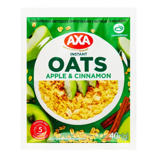 Axa Terci instant de ovaz 40g cu mar si scortisoara - image 2