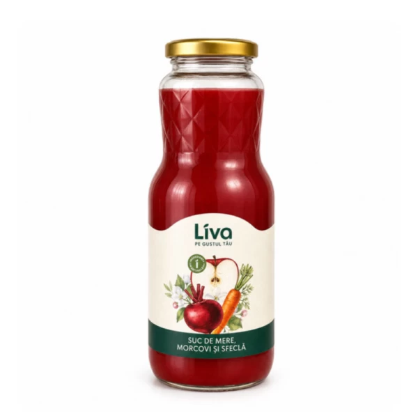 Liva Suc de mere - morcov - sfecla 1L - image 1