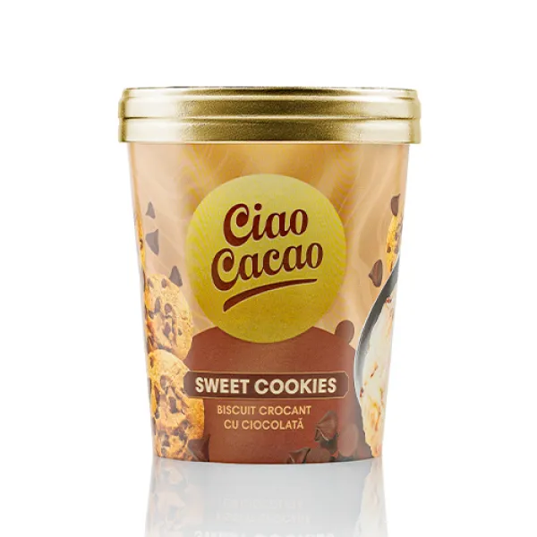 Ciao Cacao Мороженое 300г хрустящего шоколадного бисквита - image 1