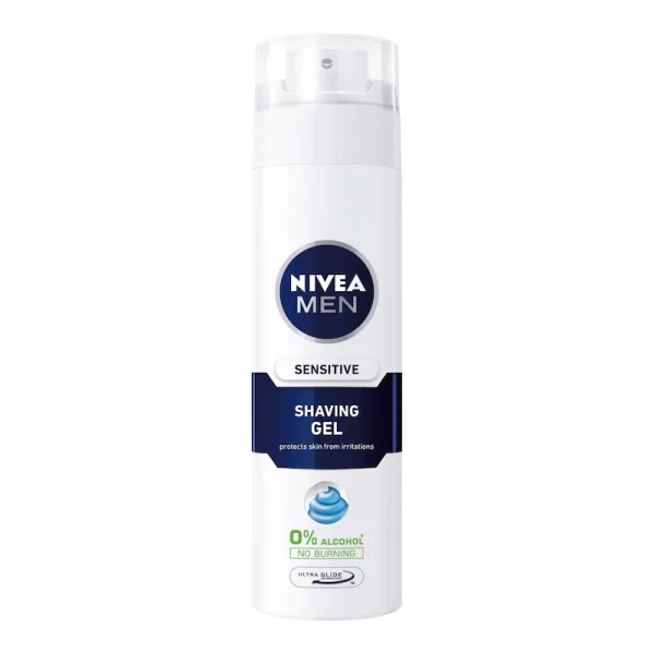 Nivea Gel de ras Ten Sensibil, pentru piele sensibila, 200 ml - image 1