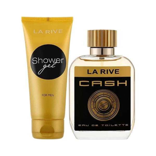 Set La Rive Man Cash (apa de toaleta100ml+gel de dus 100ml) - image 2