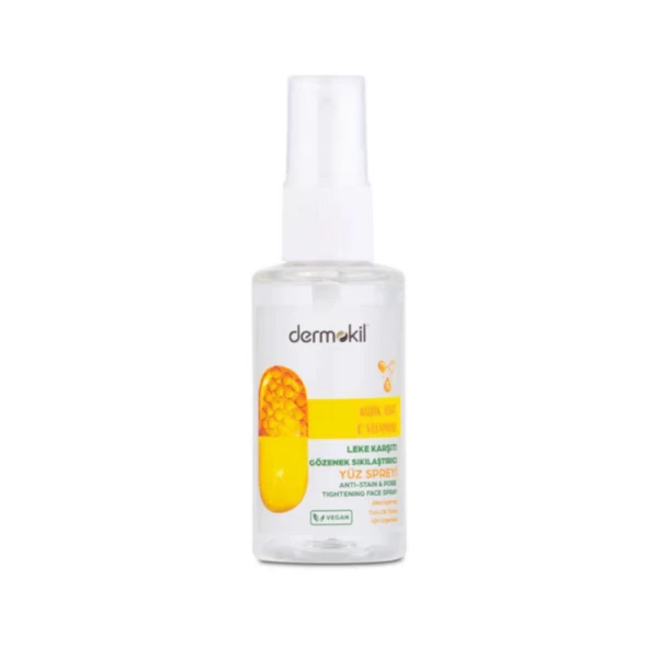 Dermokil Spray facial anti-pete cu Acid Kojic și Vitamina C, 50 ml - image 1