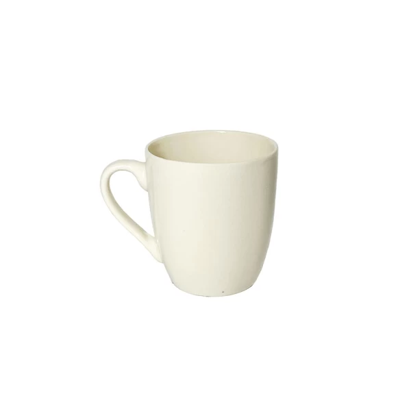 Cana ceramica, alba, lucioasa 250ml - image 1
