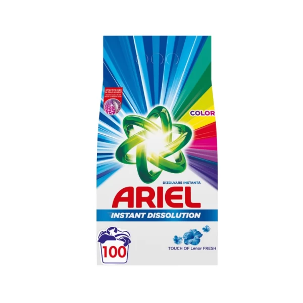 Ariel Detergent 7,5 kg Touch of Lenor Fresh Color 100 spalari - image 1