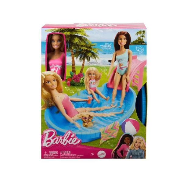Игровой набор Barbie Отдых у бассейна - image 1