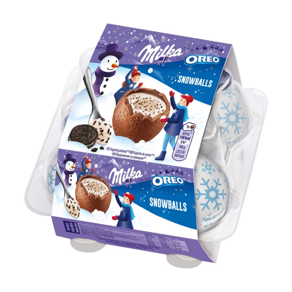 Milka Cadou Snowball Oreo 112g - image 1