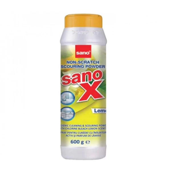 Sano X cu clor Pulbere de curatare 600 gr - image 1
