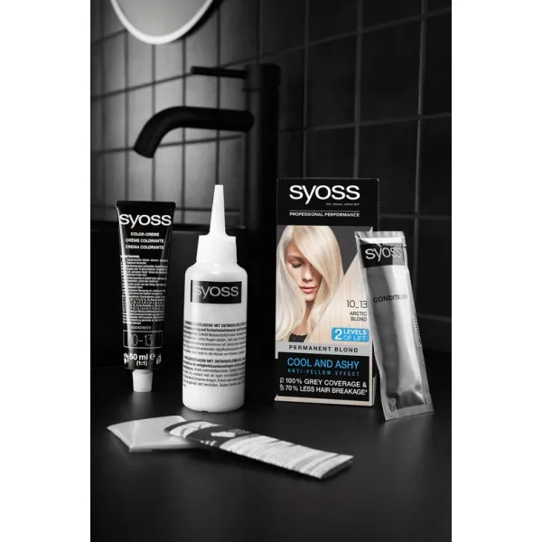 Syoss Vopsea de par 10-13 Blond Rece - image 2