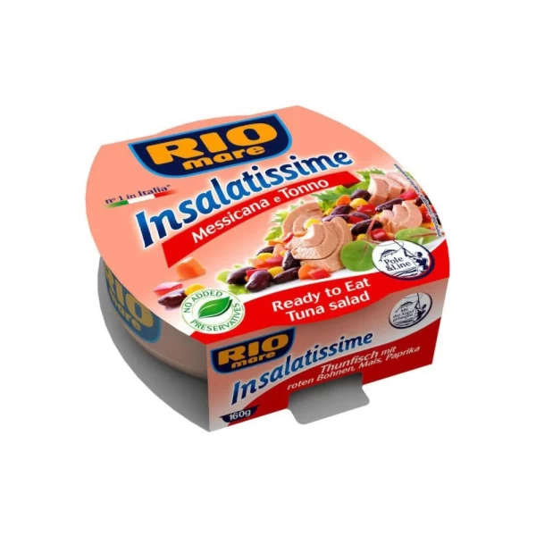 Rio Mare Салат с тунцом мексикано 160 г - image 1