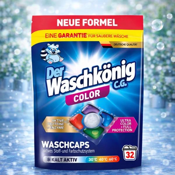 Der Waschkonig Detergent capsule 32 buc Color - image 2