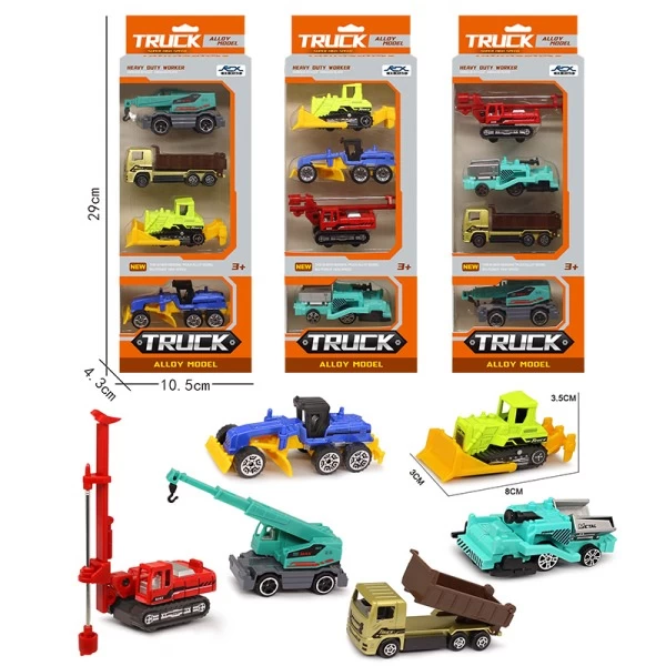 Набор машин металл 4шт 431 - image 2