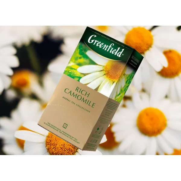 Greenfield Ceai Rich Camomile 25p х 1,5g - image 2
