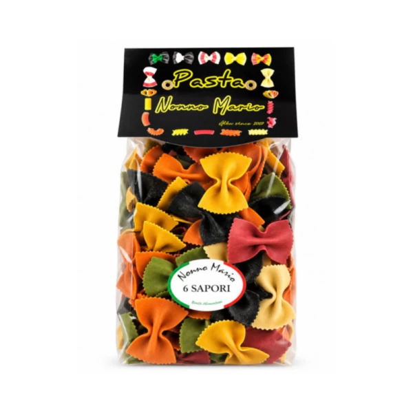 Nonno Mario Paste Farfalle 6 arome 500 g - image 1