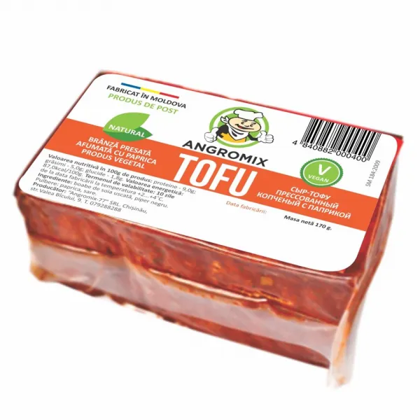 Сыр-тофу копченый с паприкой 170 гр. - image 1