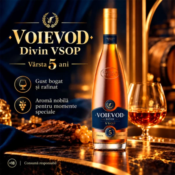 Дивин Barza Alba Voievod VSOP 5 лет 0,5л - image 2