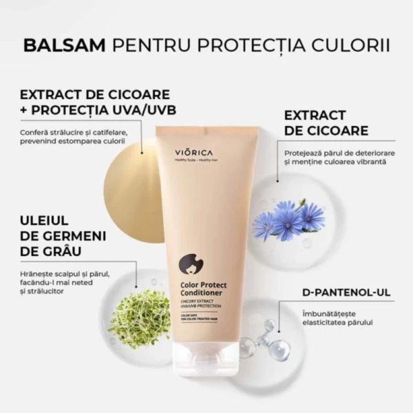 Viorica Balsam pentru par protectia Culorii 200 ml - image 3