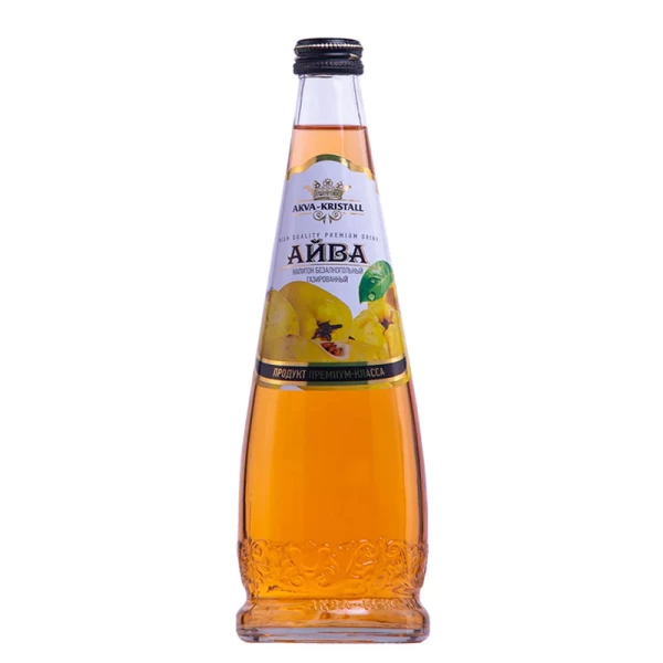 Газированный напиток Аква Кристалл Айва  0,5 л - image 1