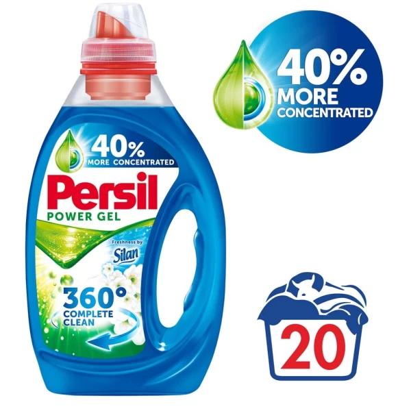 Persil Гель для стирки 1л Active Fresh 20 стирки - image 2