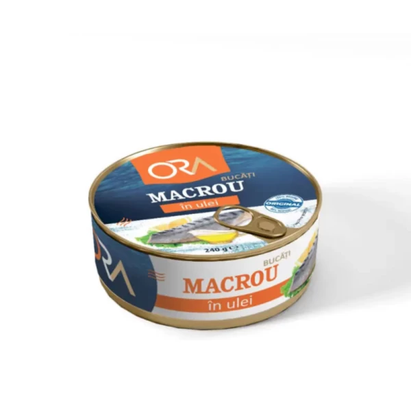Скумбрия Ora крупнокусковая в масле 240 г - image 1
