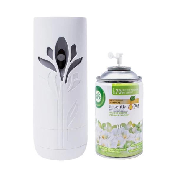 Air Wick Freshmatic Spray Aparat 250мл Фрезия и Жасмин - image 2