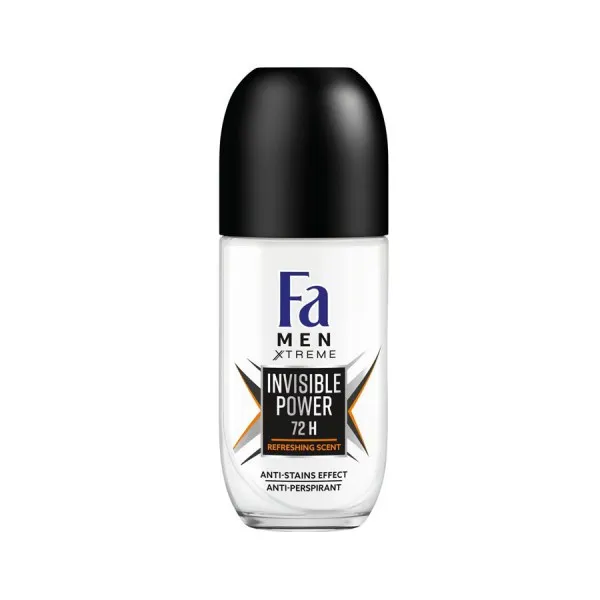 Fa Men Deodorant roll-on 50ml Xtreme Invisible Power - image 1