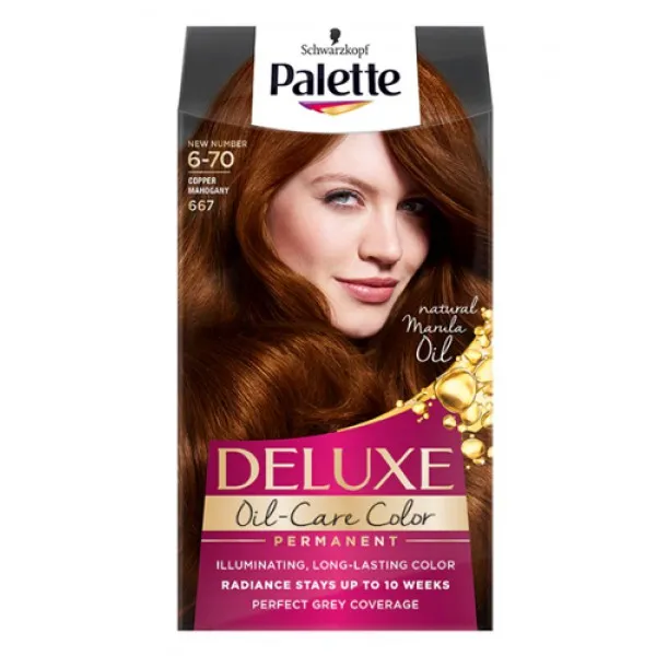 Palette Краска для волос Deluxe 6-70 Красное красное дерево - image 1