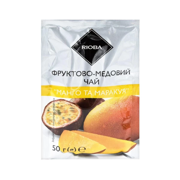 Rioba Concentrat de ceai mango si maracuja 50 gr - image 1