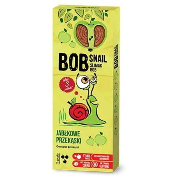 Натуральные конфеты Bob Snail с яблоки 30г - image 1