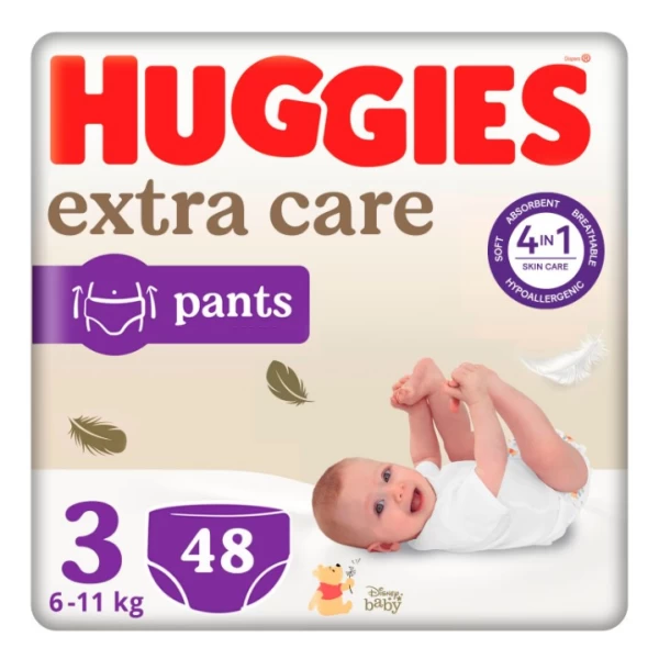 Huggies Трусики Extra Care Mega 3 (6-11 кг), 48 шт - image 1