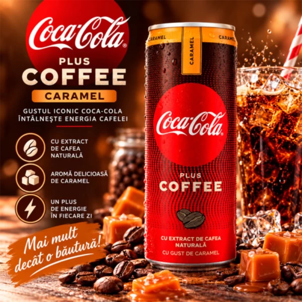 Coca Cola Zero Plus Coffee Caramel 250 ml - image 2