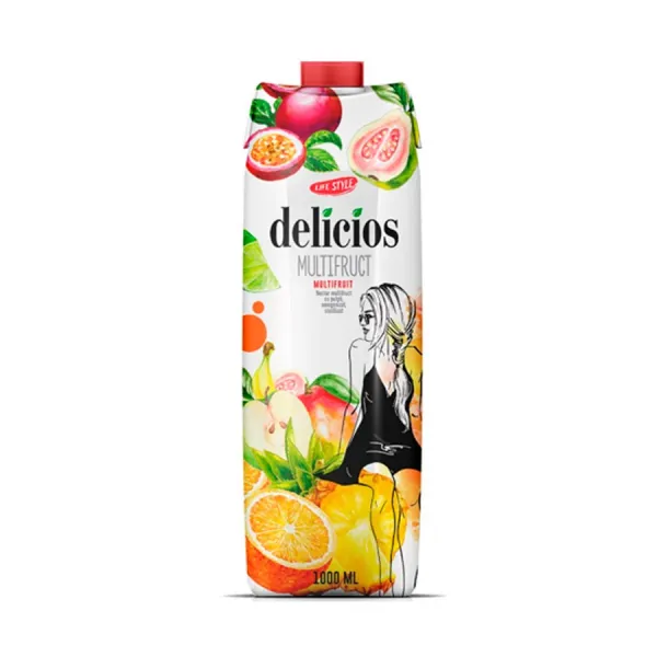 Delicios Nectar Multifructe 1 L - image 1