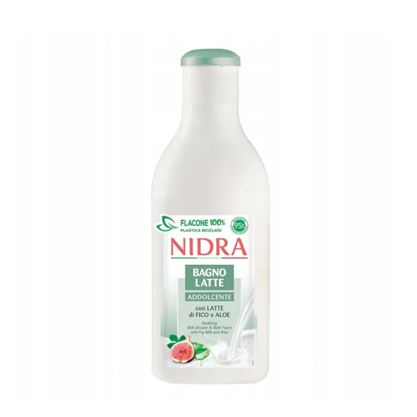 Nidra Lapte-Spuma de baie 750ml Smochine Aloe - image 1