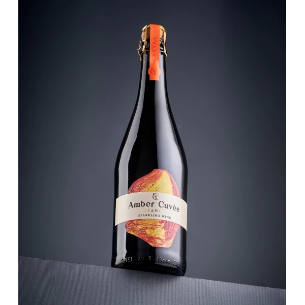 Cricova Vin spumant Amber Cuve Orange alb sec 0.75l - image 3