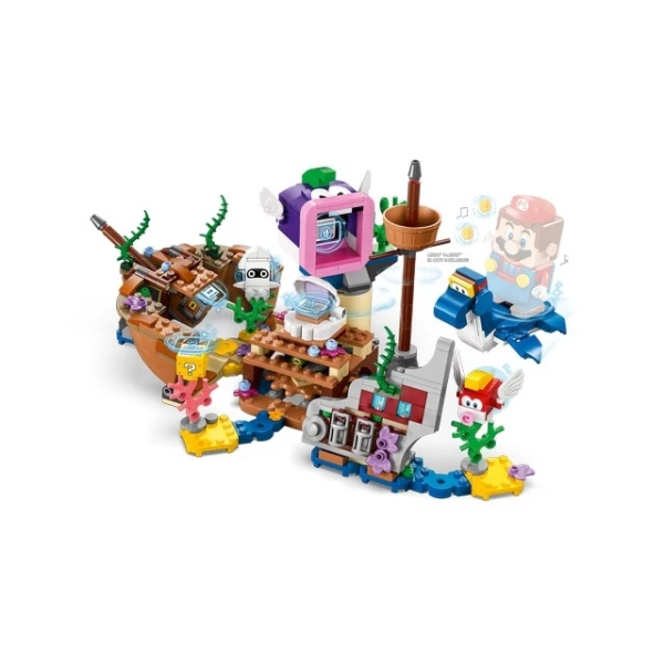Конструктор LEGO Super Mario Расширение Приключение затонувшего корабля Дорри, арт. 71432 - image 3