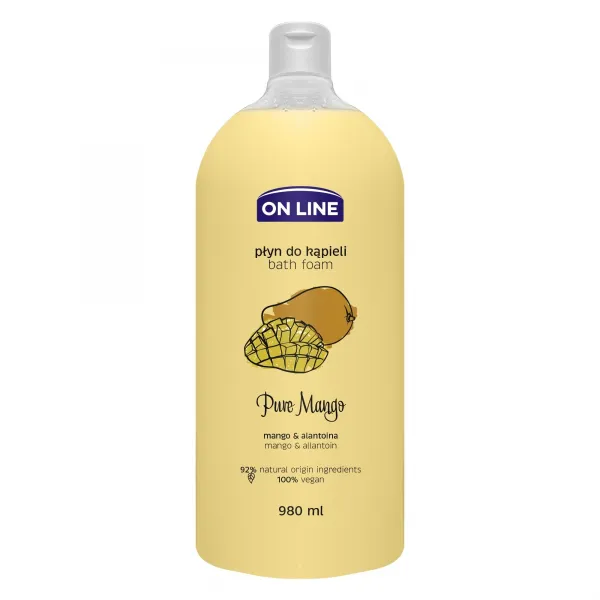 On Line Spuma de baie 980ml Pure Mango - image 1