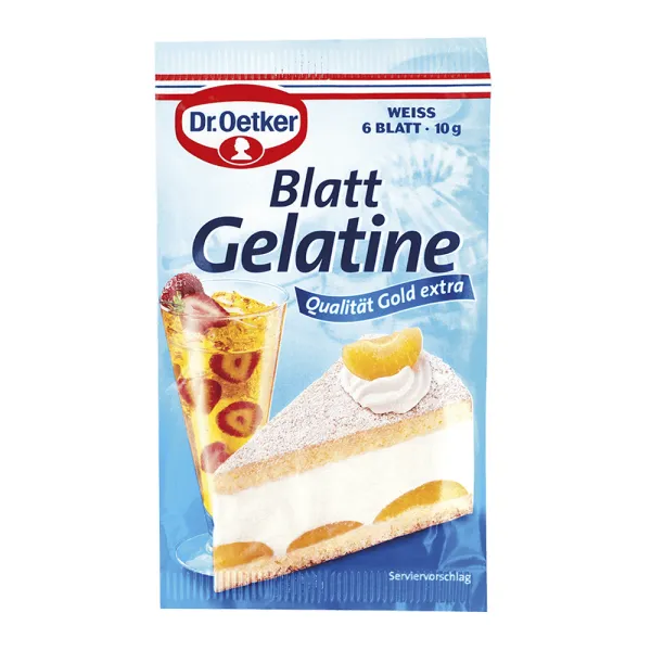 Dr.Oetker Gelatina foi transparente 10g - image 1
