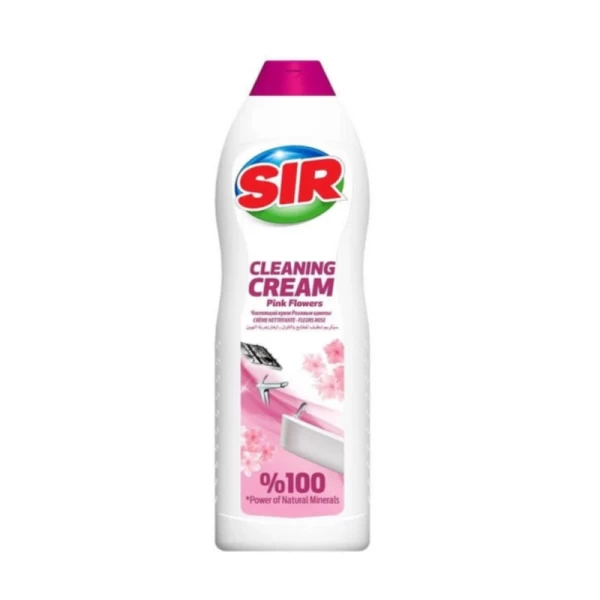 SIR cremă de curățat mineralizată flori roze 1125 g - image 1
