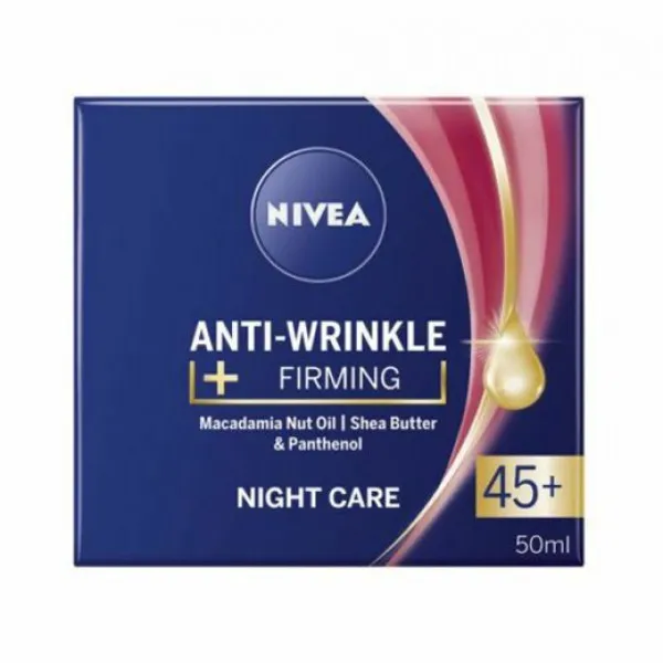 Nivea Crema de Noapte Anti Rid 45+ Fermitate 50 ml - image 1