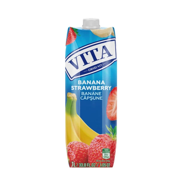 Vita Nectar de Banane si capsuna 1 L - image 1