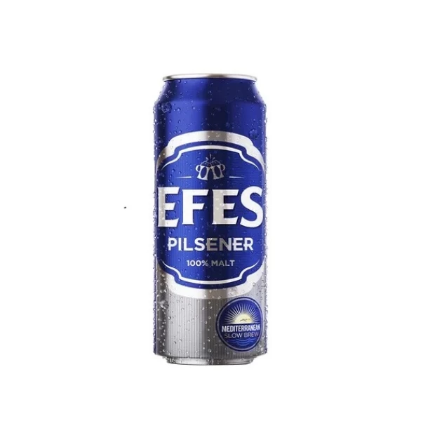 Пиво светлое Efes Pilsener 0,5 л ж/б - image 1