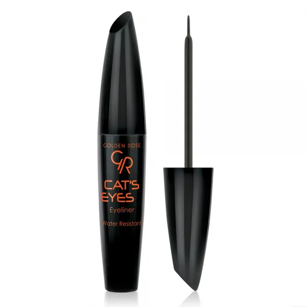 Golden Rose Tus de ochi, Cat's Eyes Black 6ml - image 1